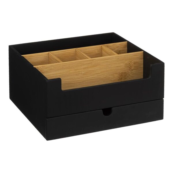 Organizér so zásuvkou Modern Black